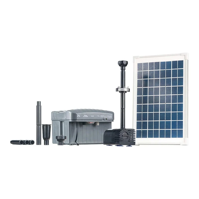 Pompe Fontaine Solaire 750 l/h avec LED