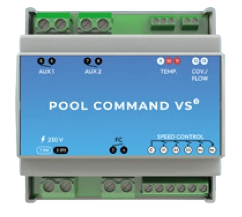 Módulo Pool Command VS2 para quadro elétrico