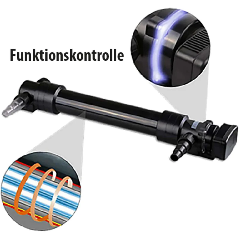 Appareil UV-C Bassin Heissner - Clarificateur de Bassin - UVC 72W