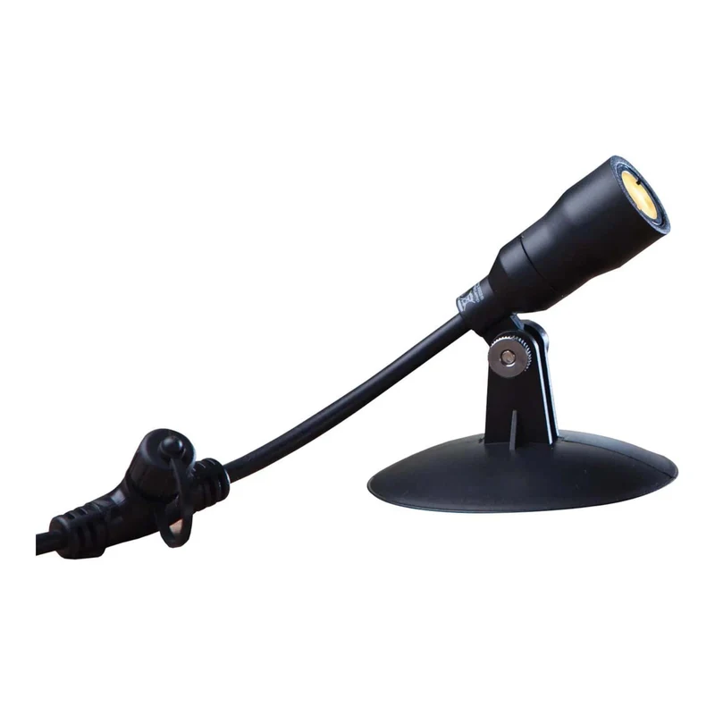 Heissner Spot LED Smart Light 1 Watt Noir – Éclairage Intelligent pour Bassin et Jardin