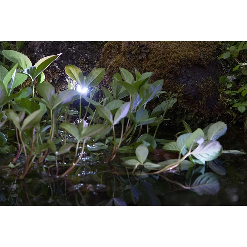 Heissner Spot LED Smart Light 4 Watt Noir – Éclairage Puissant pour Bassin et Jardin