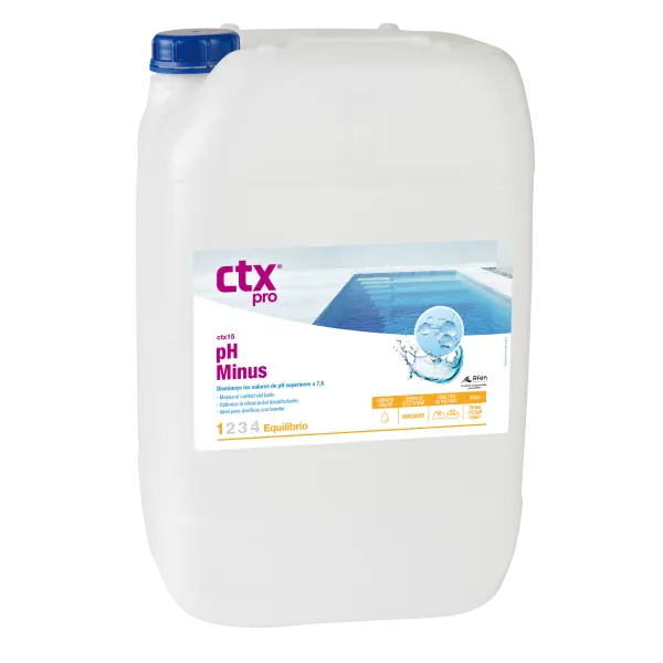 CTX-15 pH- Minus Liquide - Bidon Premium - 20 litres