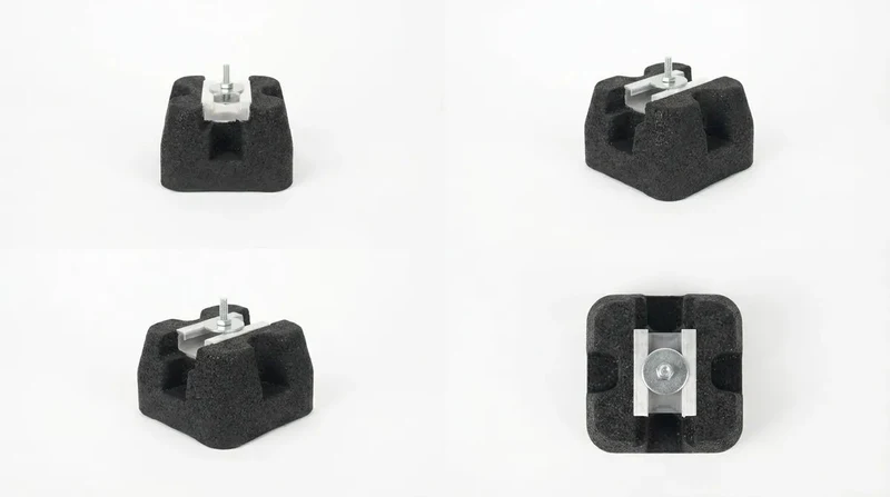W'eau Trillingsdempers voor mini warmtepompen - 4 stuks