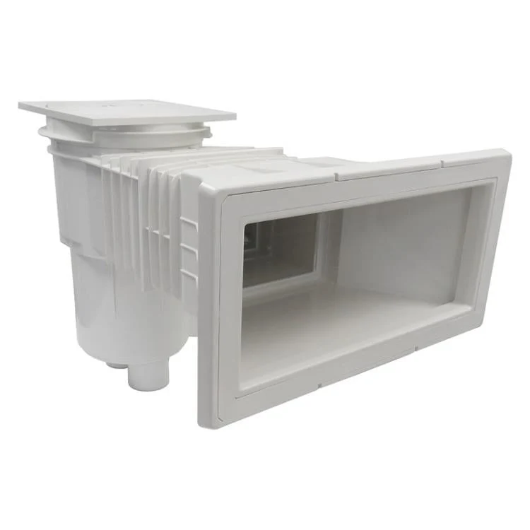 AstralPool - Skimmer 17,5L boca ancha con alargo tapa cuadrada para piscina de hormigón