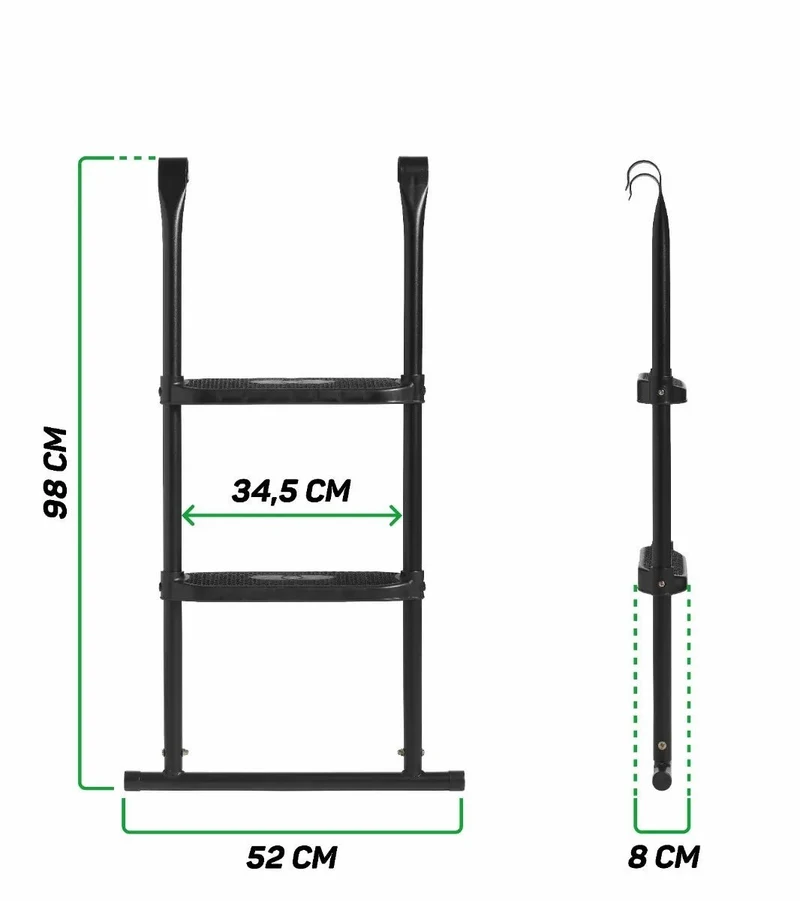 Salta trampoline trap L voor framehoogte van 83 - 93 cm