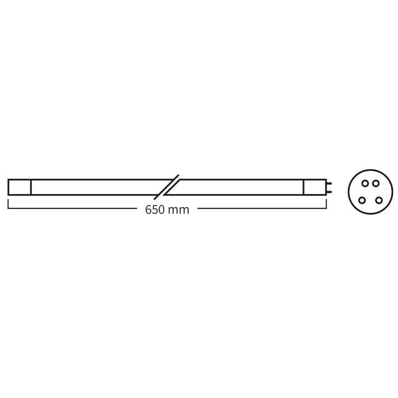 80 Watt Amalgaam UV-C Lampe GPHA650T5L / RLM0002