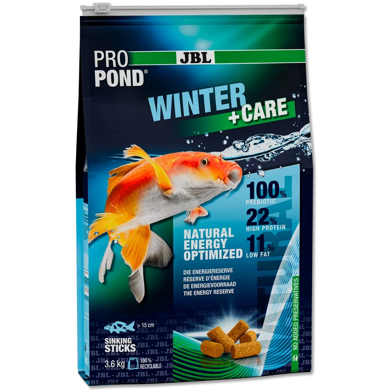 JBL ProPond Winter+Care - 6L/3.6kg - Aliment d'hiver pour carpes koï et autres poissons de bassin