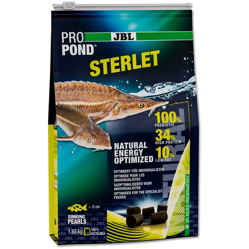 JBL ProPond Sterlet - 3L/1.65kg - Aliments 4 saisons pour esturgeons et sterlets en bassin