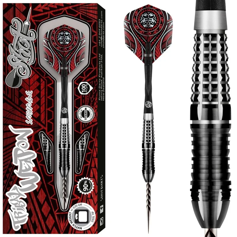 Shot Tribal Weapon Savage 90% – Dartpijlen, 23g