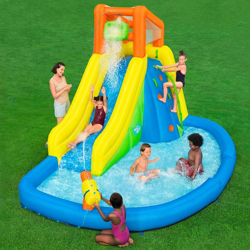 Bestway H2OGO! Mount Splashblast mega waterpark – 435 cm x 286 cm x 267 cm