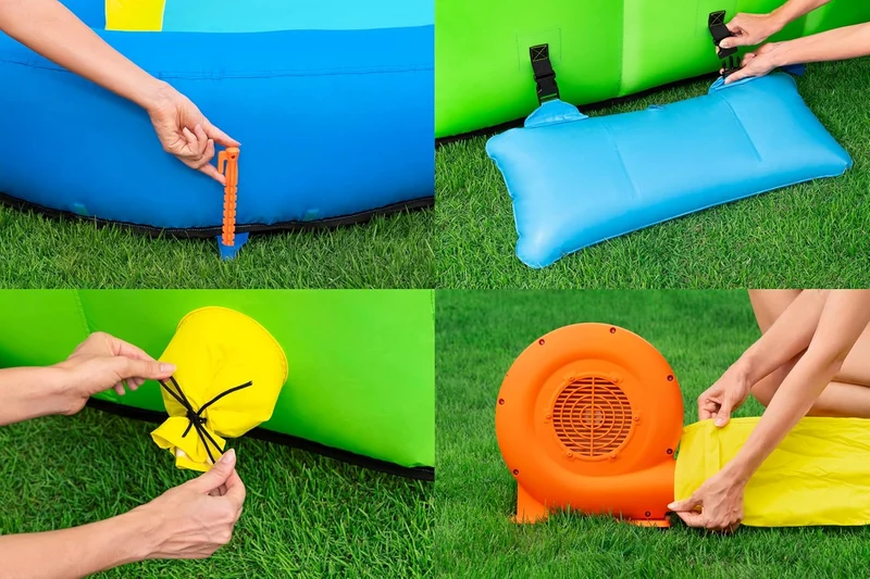 Bestway H2OGO! Mount Splashblast mega waterpark – 435 cm x 286 cm x 267 cm