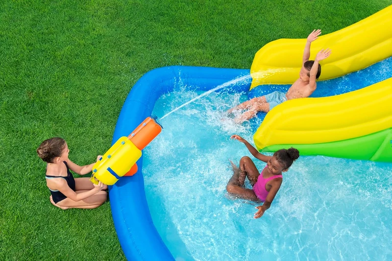 Bestway H2OGO! Mount Splashblast mega waterpark – 435 cm x 286 cm x 267 cm