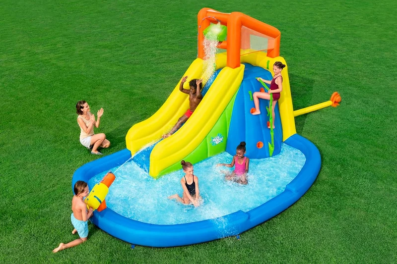 Bestway H2OGO! Mount Splashblast mega waterpark – 435 cm x 286 cm x 267 cm