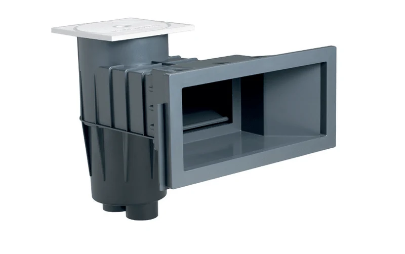 Hayward skimmer brede mond voor folie/liner - Donkergrijs