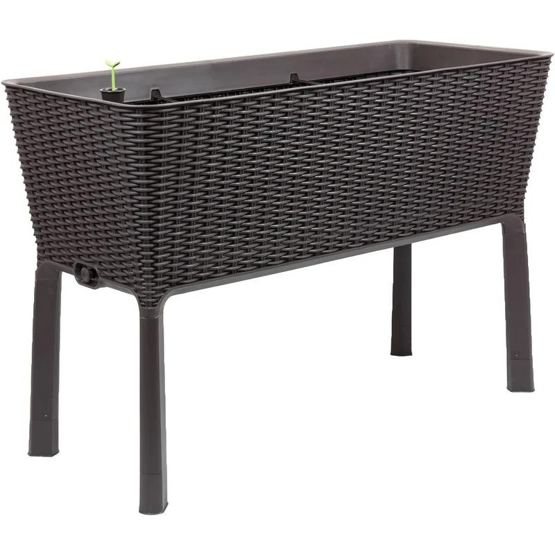 Keter - Huerto de jardín Easy Grow marrón