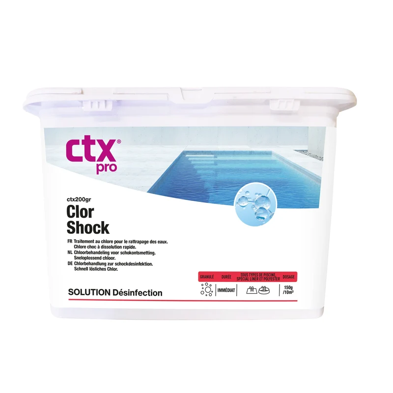 CTX chlore choc/granulé 1KG - (CTX-200GR)