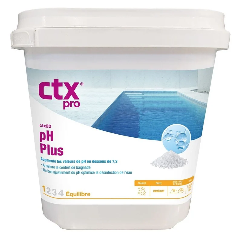 CTX Pro - PH Plus + en Granulés - 5KG - Régulateur de pH