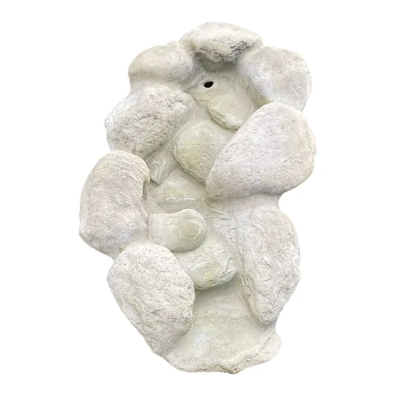Cascade préformée artificielle de jardin - Style rivière naturelle - Taille moyenne - Haute qualité Polyester
