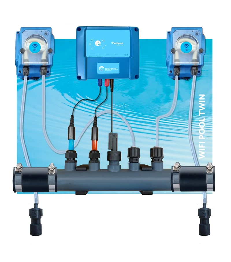 Beniferro - Pool Twin voorgemonteerd WIFI waterbehandeling