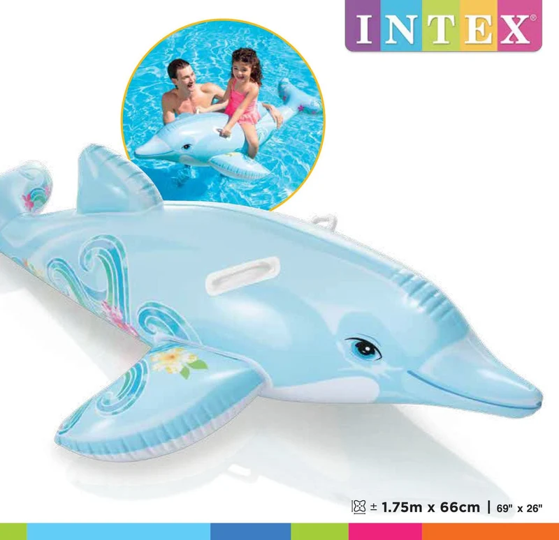 Kleine Dolfijn Ride-On 175 cm x 66 cm
