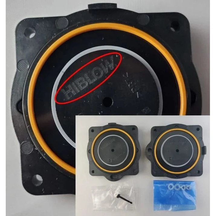 Set de membranes pour HP100 à 120 Hiblow - DIAPHRAGM MOUNTING BLOCK (2pcs / set) HiBlow HP-100 / 120