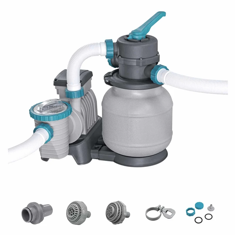 Bestway – Flowclear depuradora de arena 6.056 L/h para piscinas elevadas
