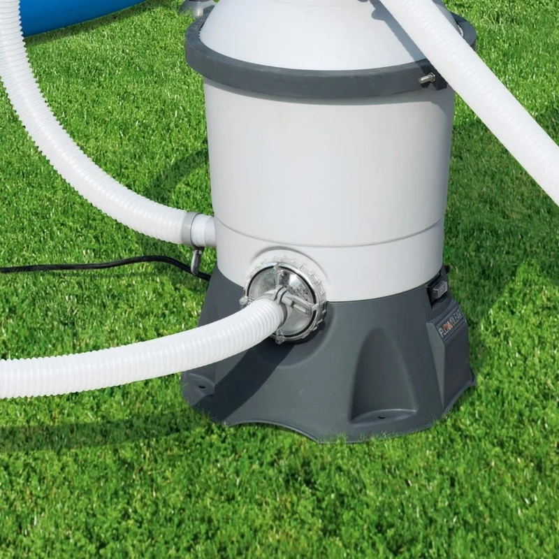Bestway – Flowclear depuradora de arena (3.028 L/h) para piscinas elevadas