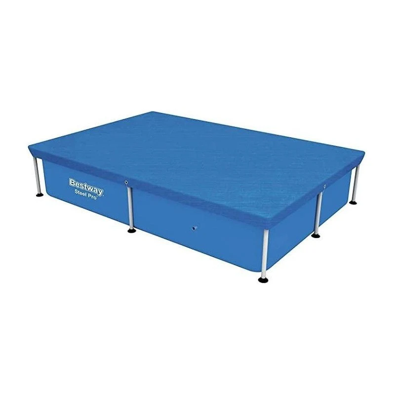 Bestway - Cobertor de verano rectangular para piscina desmontable