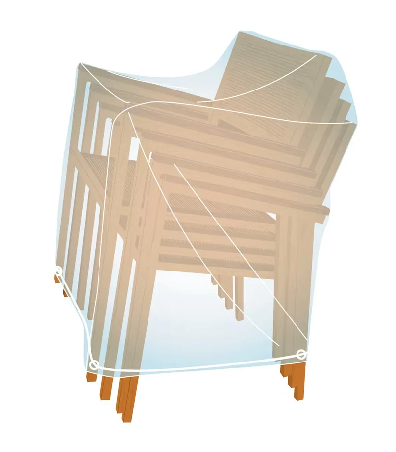 Campingaz - Funda Cubre Sillas Apiladas X4 (105 × 60 × 60 cm)
