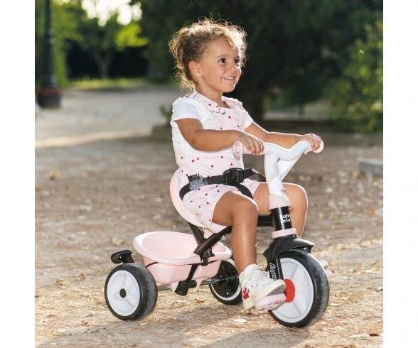 Baby Driver Roze Driewieler – 3-in-1 Evoluerende Driewieler