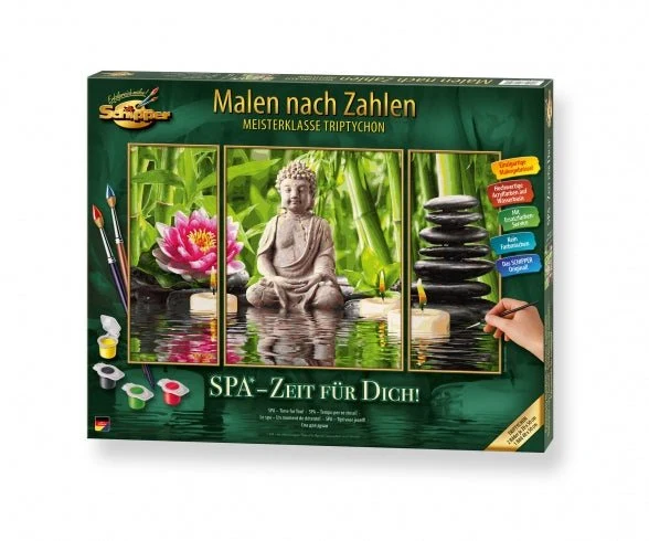 Schilderen op Nummer - Spa, Tijd voor Jezelf