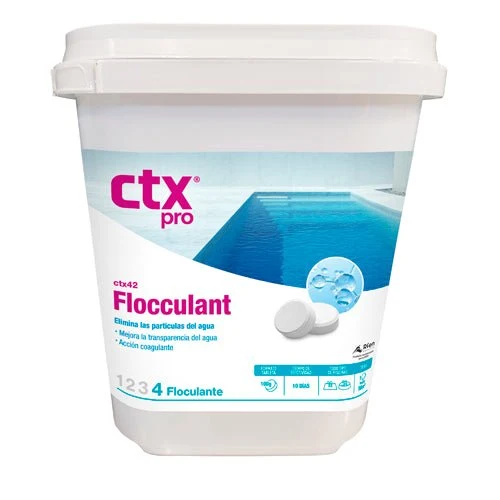 CTX – CTX-42 floculante en tabletas 5 kg para piscina