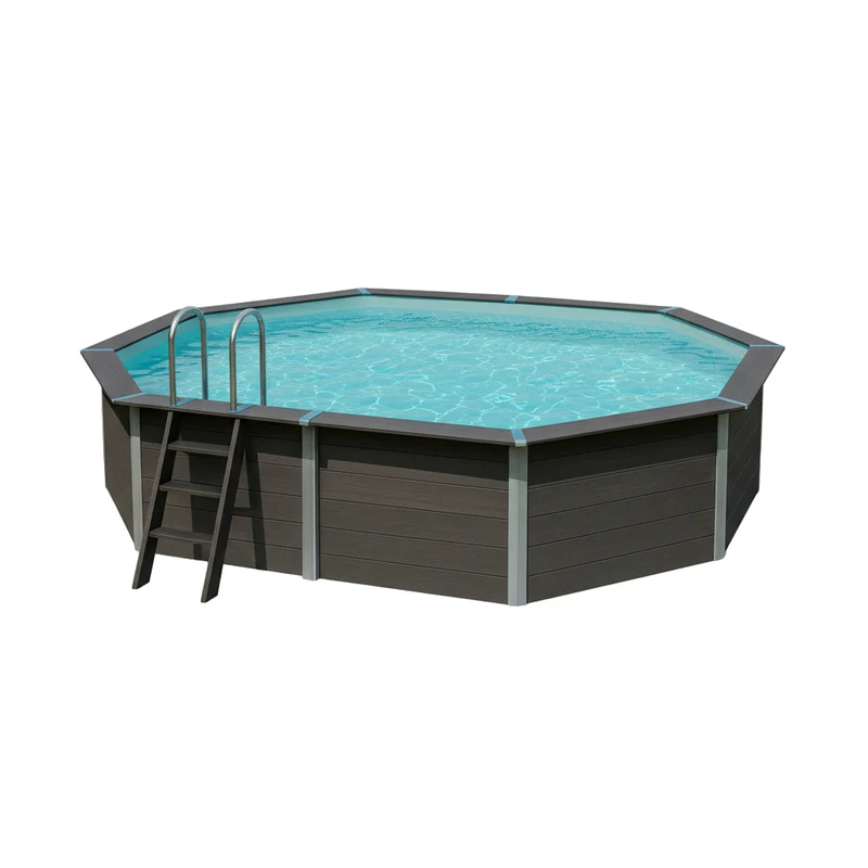 Piscina elevada de Composite Gre Avantgarde Ovalada 524x386x124
