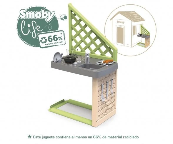 Smoby speelhuis accessoire - Zomerkeuken