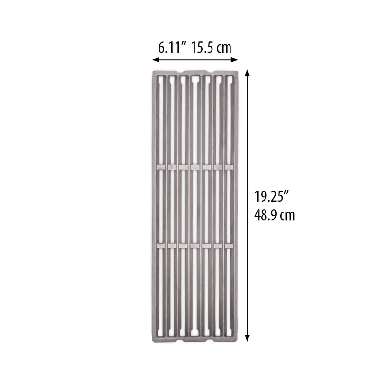 Grille de cuisson (fonte et acier inoxydable) pour BBQ Broil King Imperial et Regal