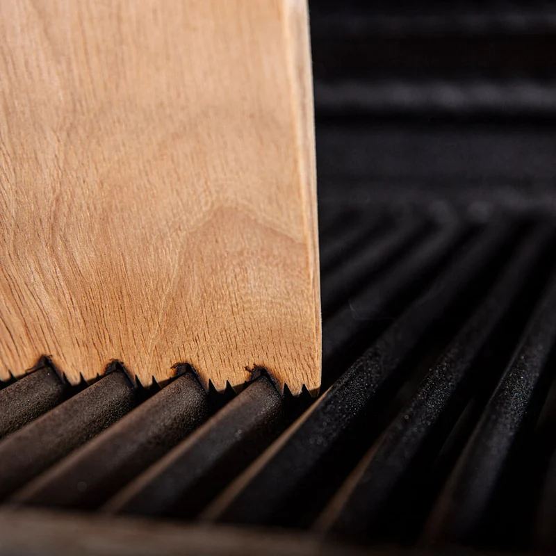 Grattoir de BBQ en bois