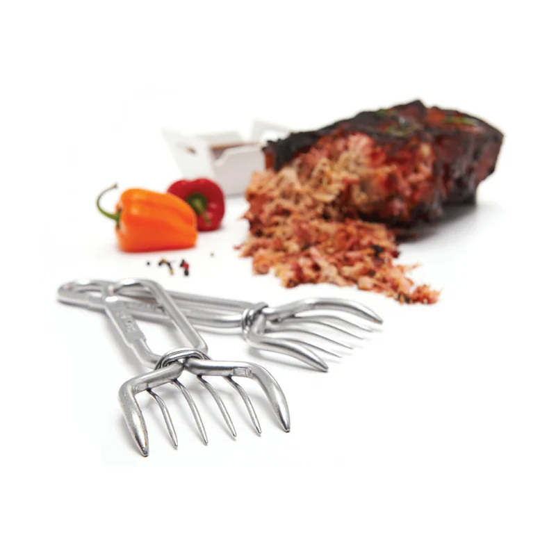 Fourchettes en acier pour viande