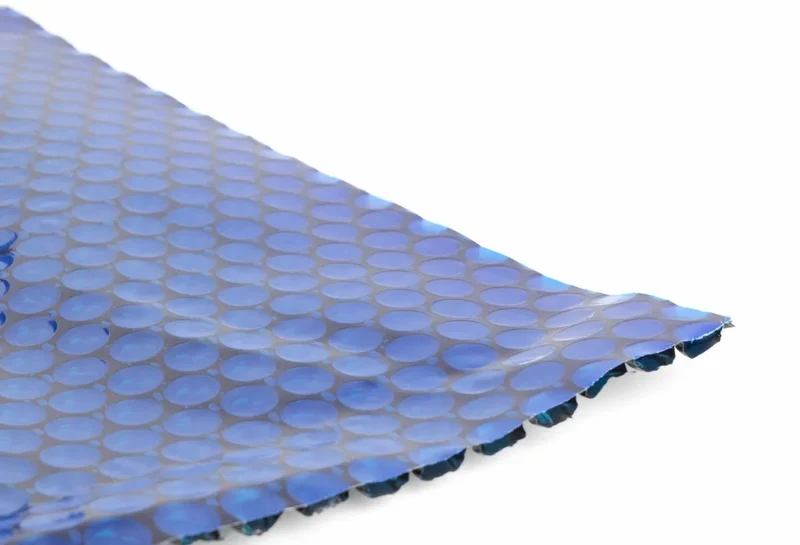 W'eau solar cover rechthoekig - 260 x 160 cm (zeilmaat 248 x 144) - Zwart/Blauw