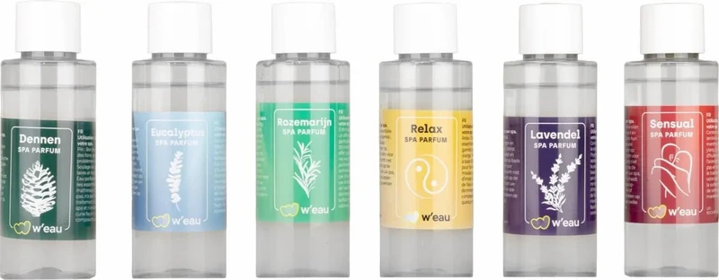 W’eau Spa geurenpakket - 6 x 100 ml