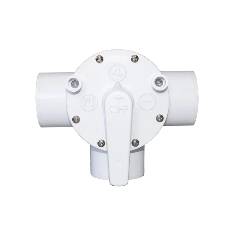 Valve à 3 voies blanc