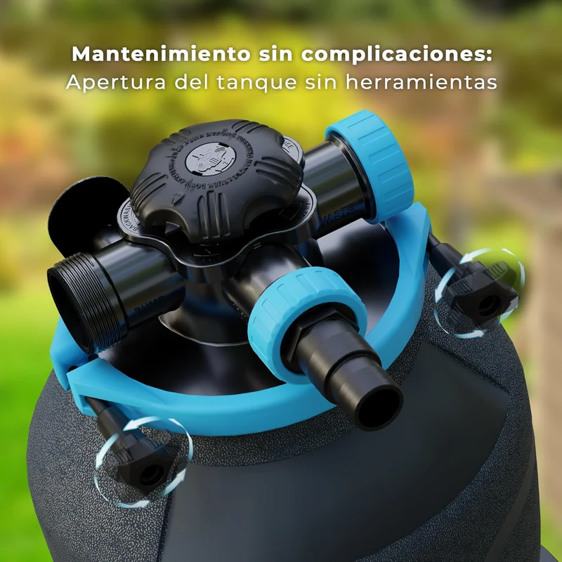 Gre - Filtro de arena Gre depuradora piscina con bomba