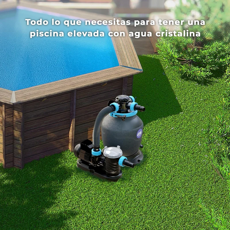 Gre - Filtro de arena Gre depuradora piscina con bomba