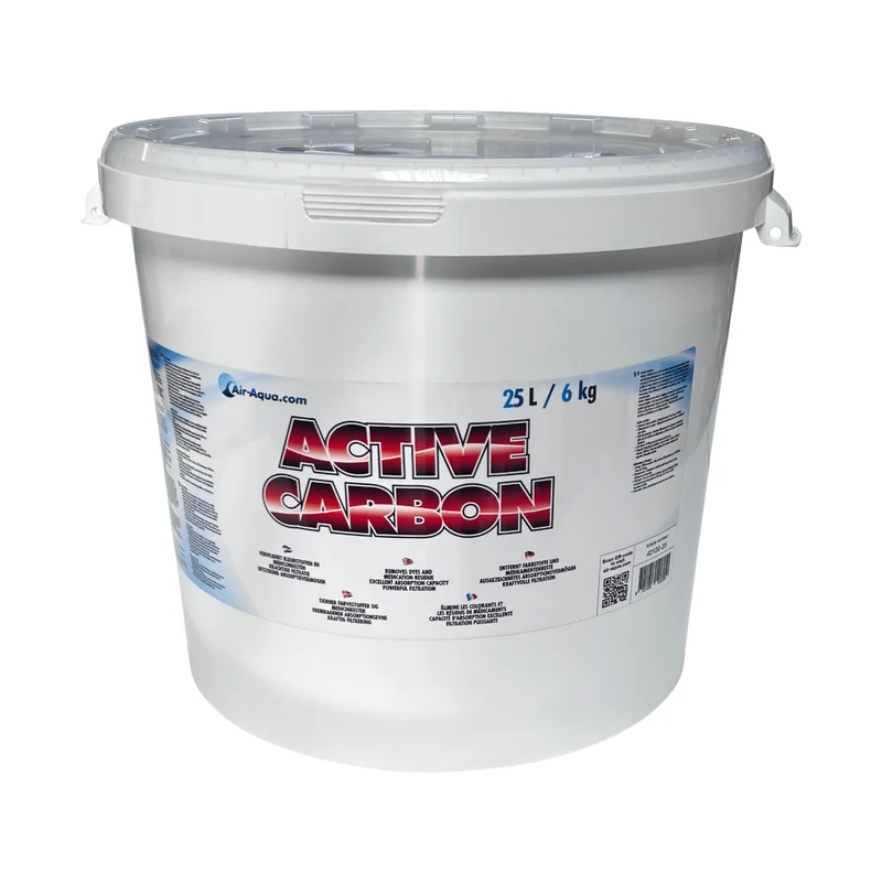 Active Carbon 25ltr - 6kg - Charbon actif de qualité supérieure - Air-Aqua