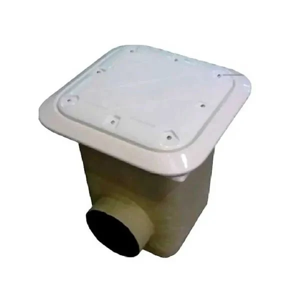 Astralpool - Sumidero Norm de poliéster + fibra de vidrio con rejilla de plástico para piscina de hormigón