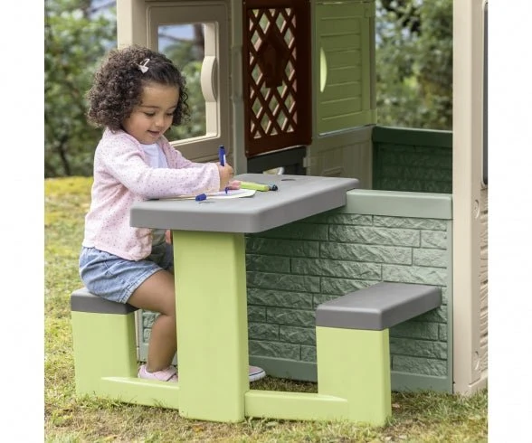 Smoby speelhuis accessoire - Picknicktafel