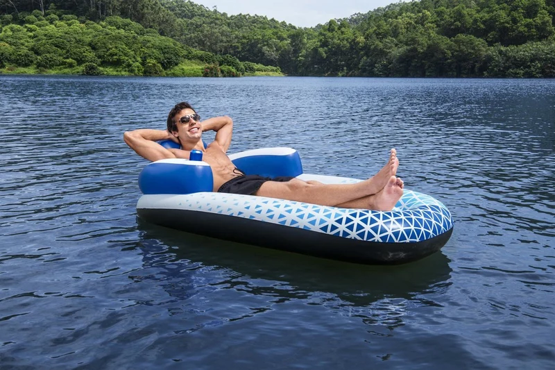 Bestway Luchtmatras Zwembad - Indigo Wave Lounge