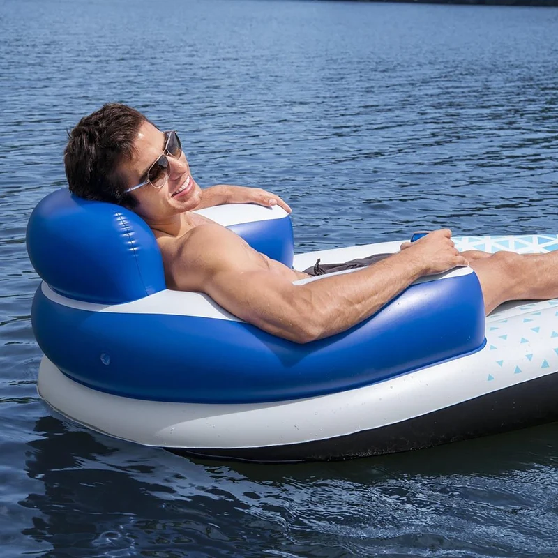 Bestway Luchtmatras Zwembad - Indigo Wave Lounge