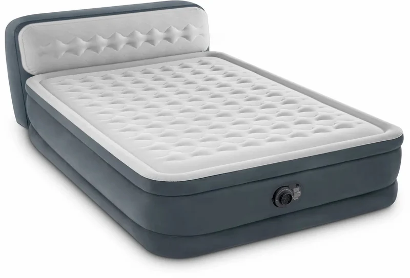 Intex Ultra Plush Headboard luchtbed - Queensize (152 cm)