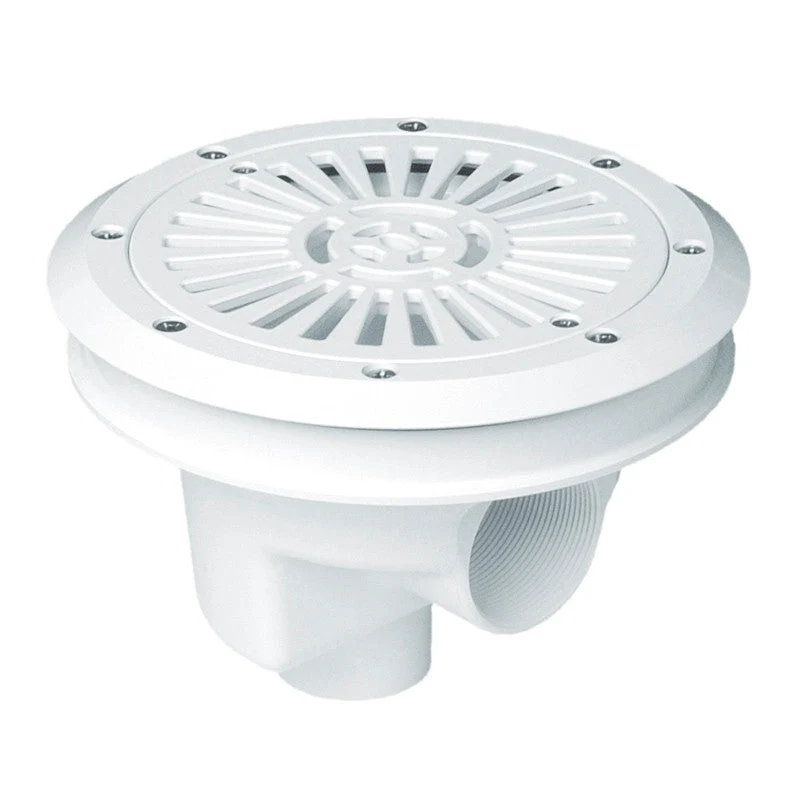 Sumidero circular Ø200 mm rejilla plana piscina liner AstralPool