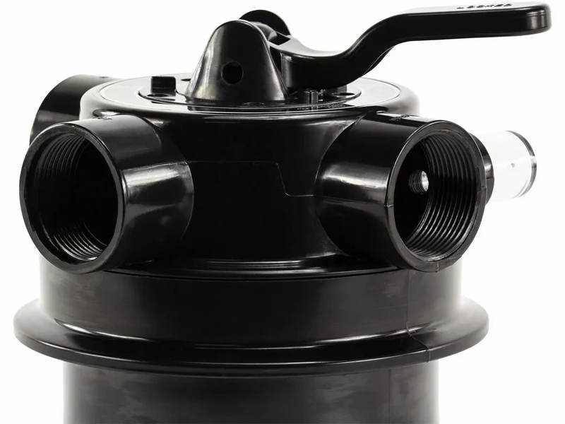 Mega 4-weg klep met klemdeksel 1,5" topmount voor FSP zandfilterset